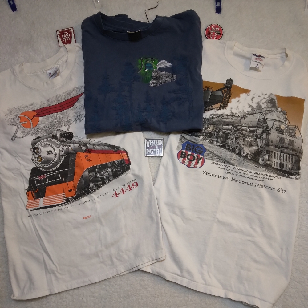 Railfans Shirt/Magnet Value Bundle- XL